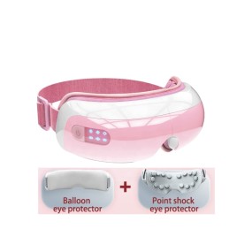 4D Eye Care Machine Relieve Eye Fatigue Migraines Portable Acupoint Vibrating Massager Air Compression Eye Massager With Heat