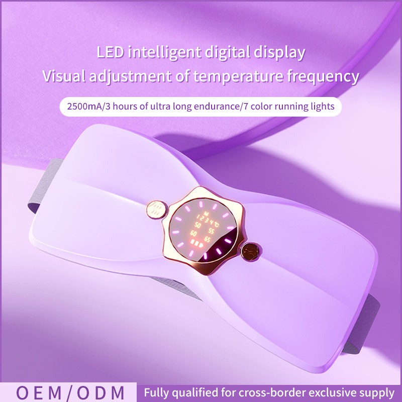 Portable Electric Fast Heating Waist Belt Belly Back Pain Relief Cordless Period Heating Pad Massager for Cramps