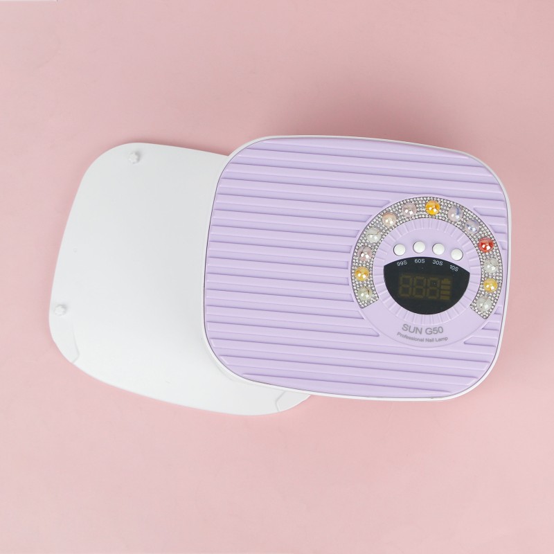 Salon Nail Art Tool 45 LED Nail Gel Polish Curing UV Dryer SUN G50 Electric UV LED Nail Light Lamp Curing With LCD Display