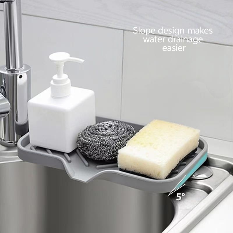 Soap Dish Factory - Rectangular Silicone Waterfall Drain