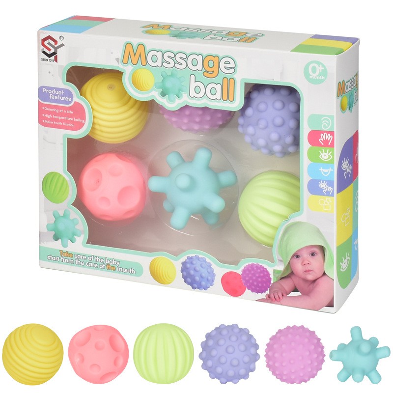 Baby Tactile Ball Factory - Unisex Soft Texture PVC
