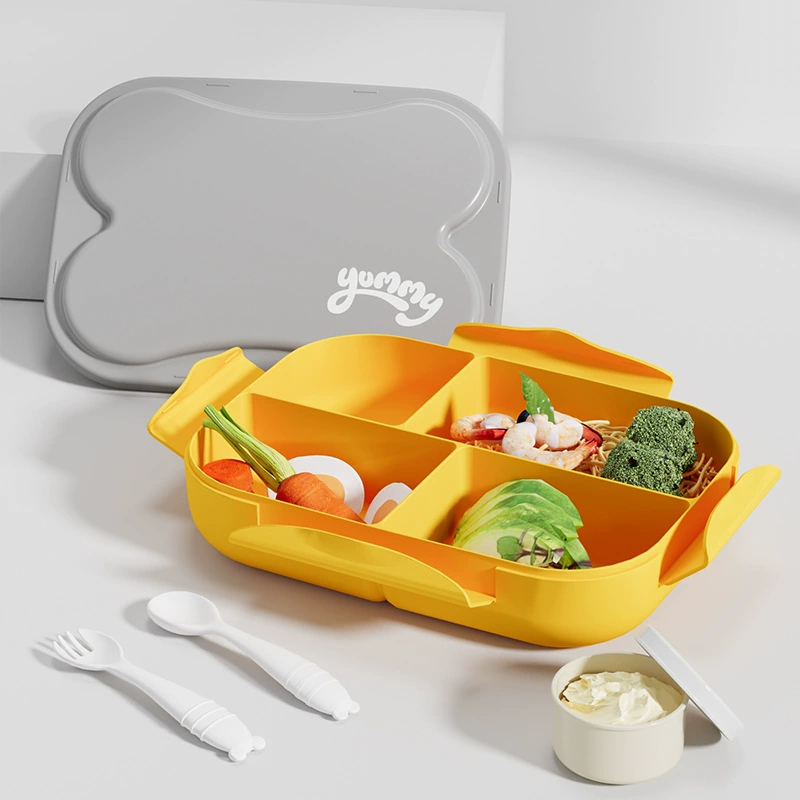 Lunch Box Factory - Microwave Compatible Compartmentalized