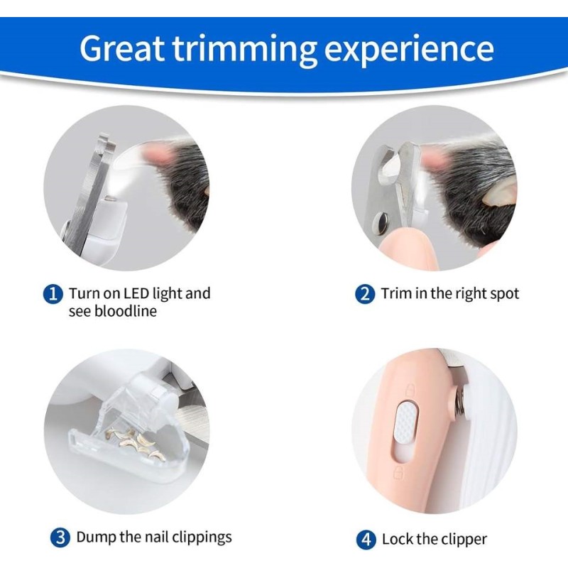 Pet Nail Clippers Factory - Stainless Steel Anti Bleeding