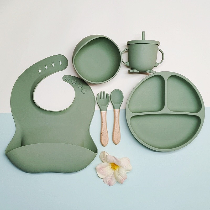 Baby Dinnerware Set Factory - Custom 6 Piece BPA Free