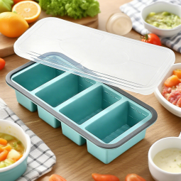 Silicone Storage Box Factory - Compartmentalized Flip Top Lid