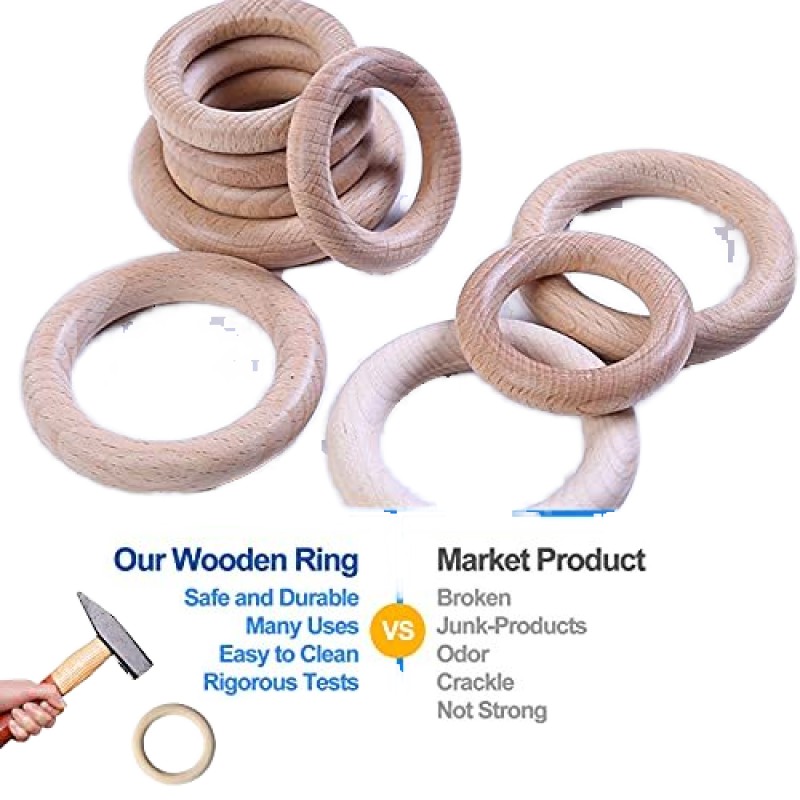 Baby Teething Ring Factory - Organic Cotton Wood Crochet