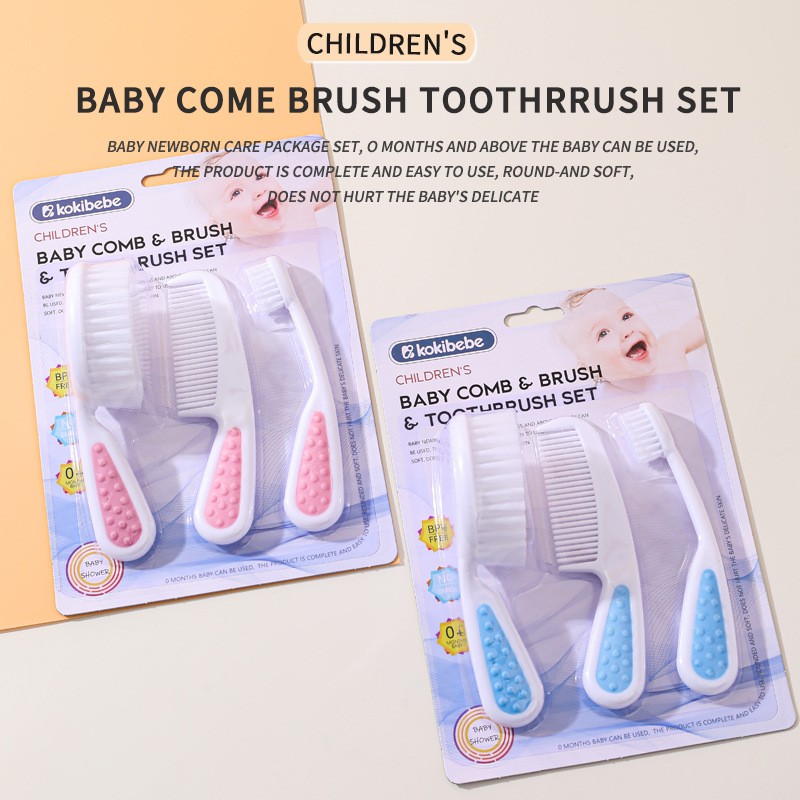 Children's Toothbrush Set Factory - Soft Plastic Comb Set