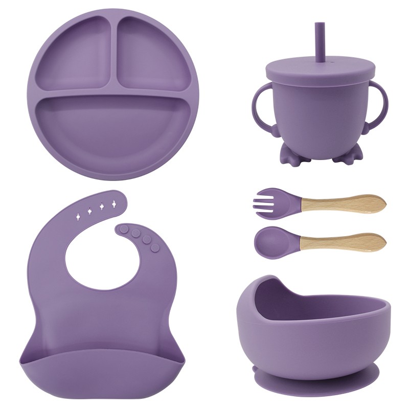 Baby Tableware Set Factory - Biodegradable Silicone Spoon