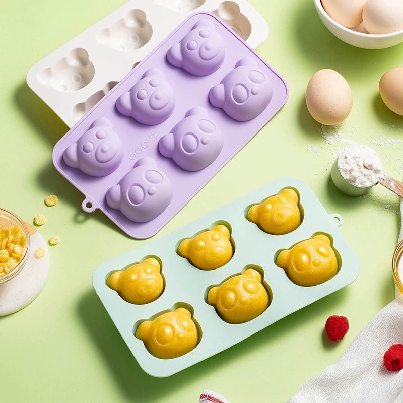 Silicone Baking Mold Factory - Bear Shape Handmade DIY