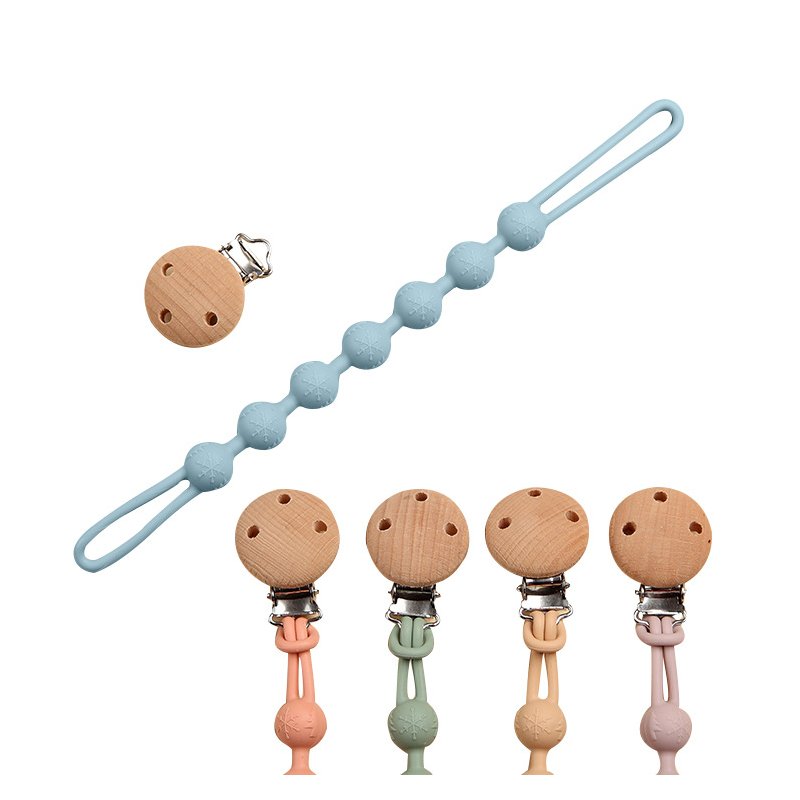 Baby Pacifier Clip Factory - XLEE Hot Sale Wooden Teething