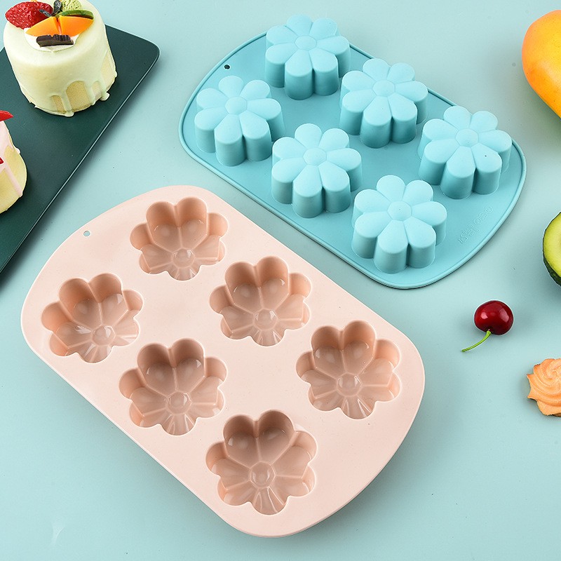 Silicone Cake Mold Factory - 6 Petal 3D Steaming Mold