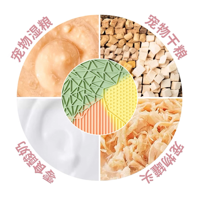 Pet Licking Plate Factory - Silicone Anti Choking Meal Pad