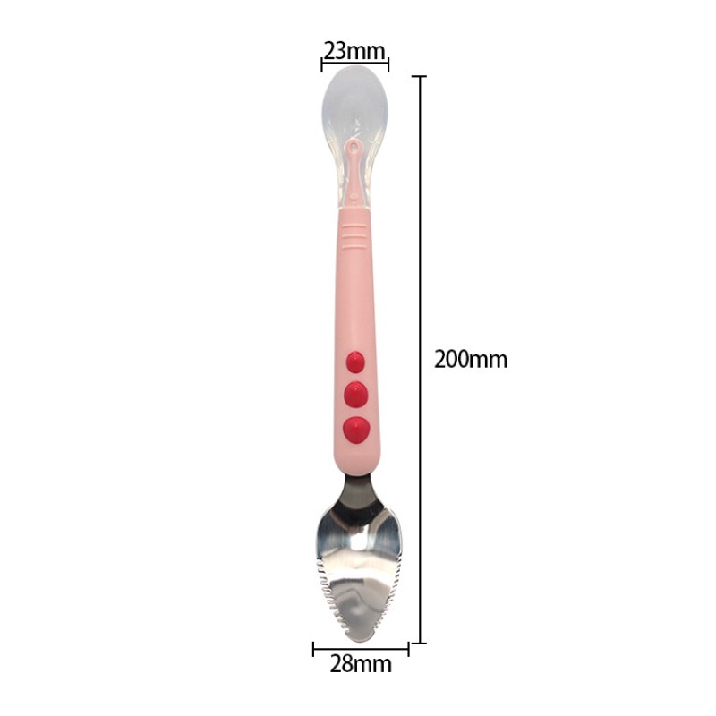 Baby Fruit Spoon Factory - Portable Multi Function Steel