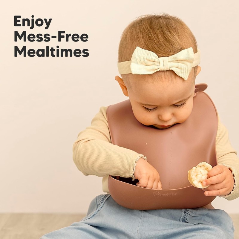 Baby Bib Factory - XLEE BPA Free Silicone Waterproof