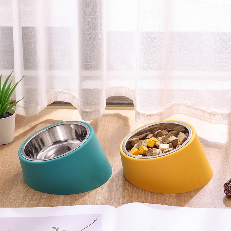 Pet Bowl Factory - Modern Stainless Steel Neck Protecting
