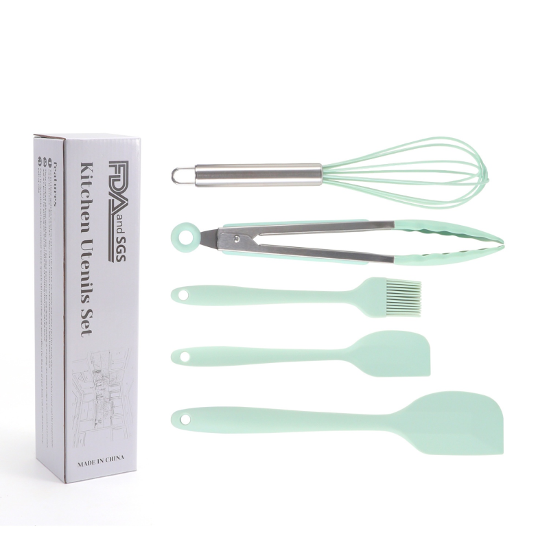 Kitchenware Set Factory - 5 Piece Silicone Baking Tools