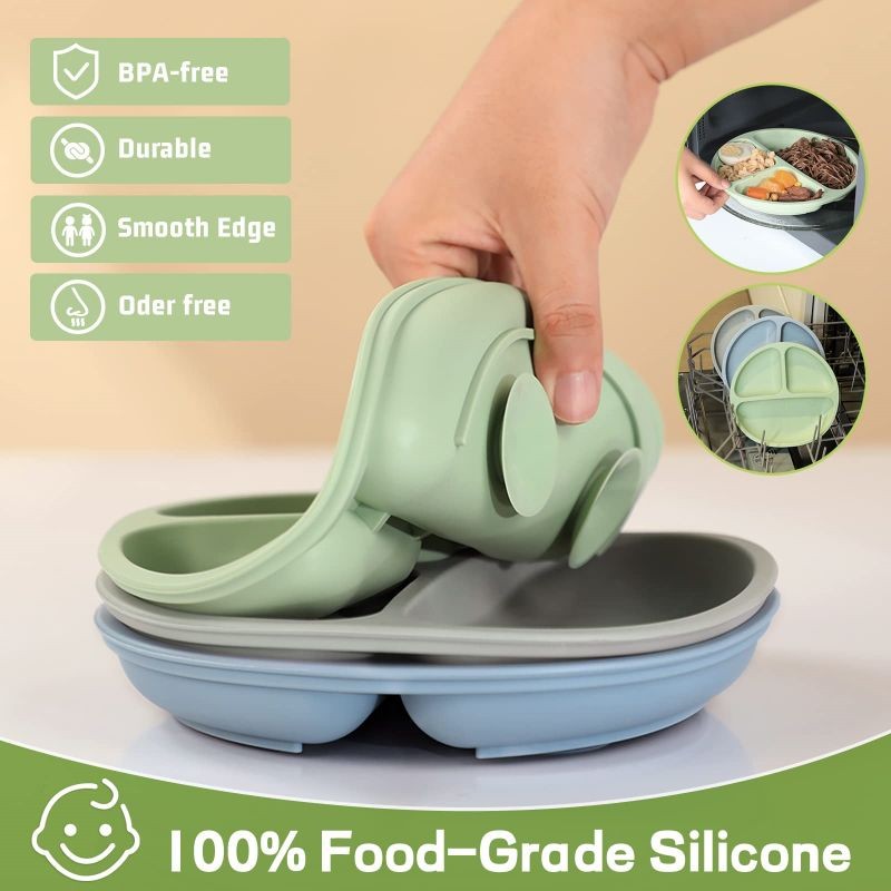 Silicone Tableware Set Factory - Eco Friendly Non Toxic