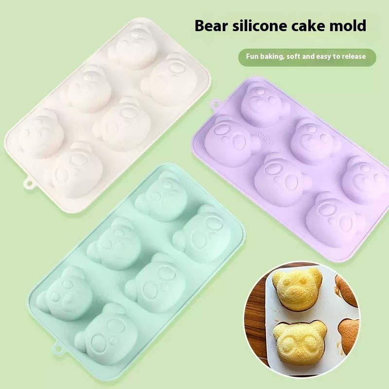 Silicone Baking Mold Factory - Bear Shape Handmade DIY