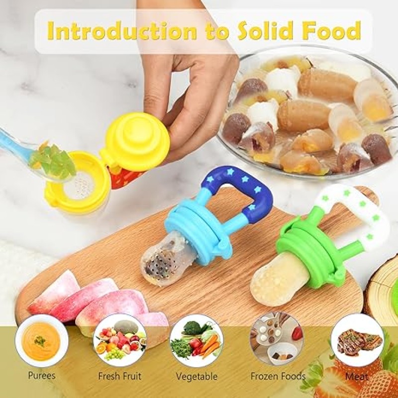 Baby Food Feeder Factory - Pacifier Fruit Nibbler Silicone