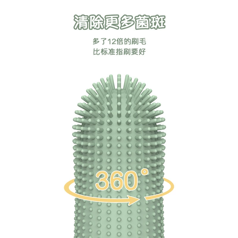 Pet Toothbrush Factory - Silicone Finger Cover for Cats Dogs