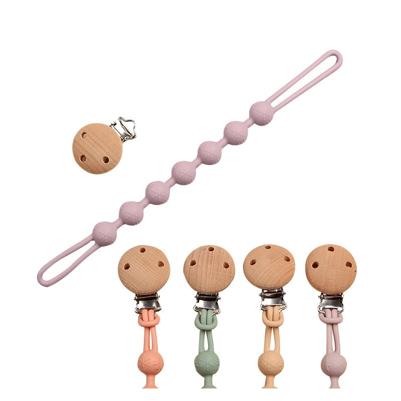 Baby Pacifier Clip Factory - XLEE Hot Sale Wooden Teething