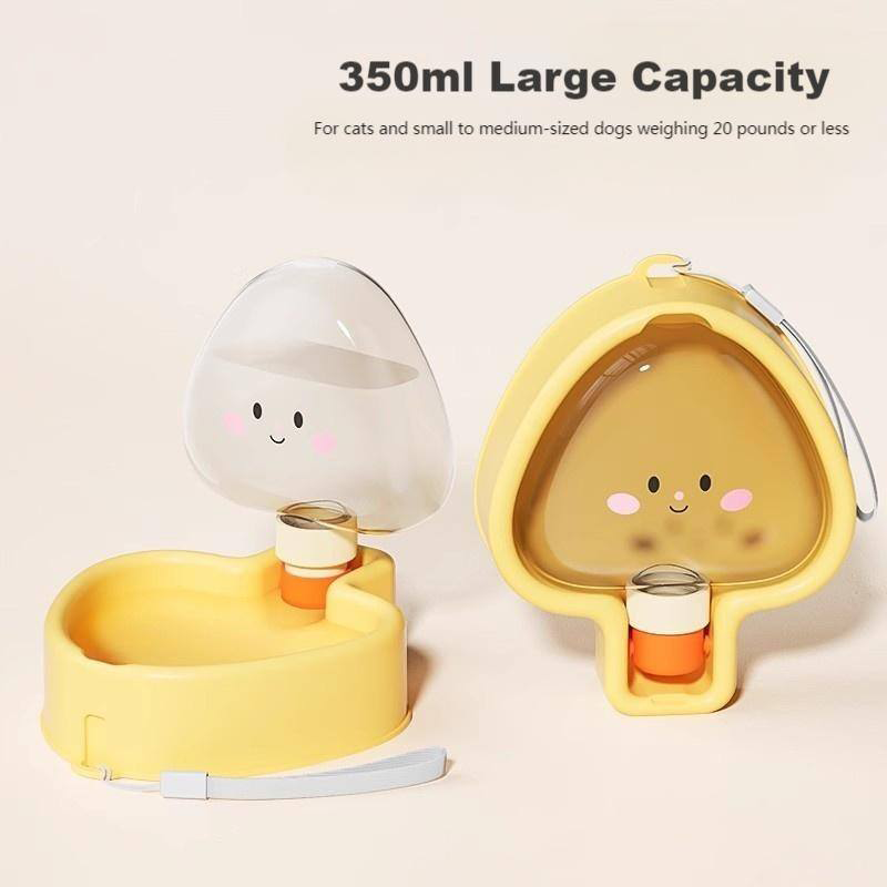 Pet Water Bottle Factory - Portable 350ml Foldable Bowl