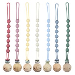 Baby Pacifier Clip Factory - XLEE BPA Free Silicone Chain