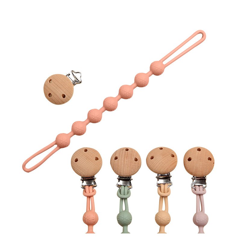 Baby Pacifier Clip Factory - XLEE Hot Sale Wooden Teething