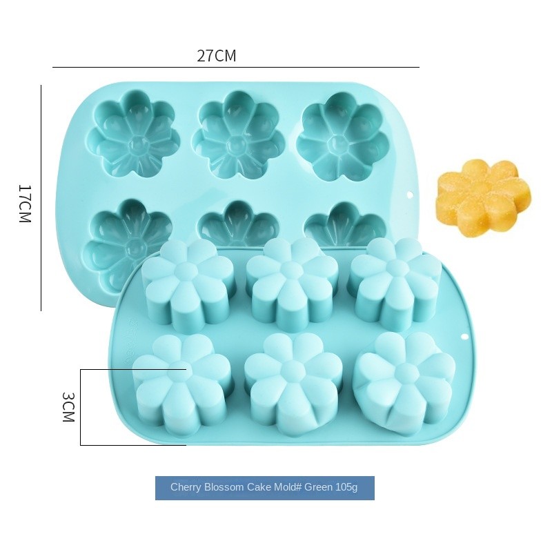 Silicone Cake Mold Factory - 6 Petal 3D Steaming Mold