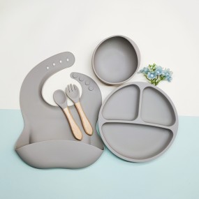 Baby Bib Set Factory - Modern Waterproof Suction Dish