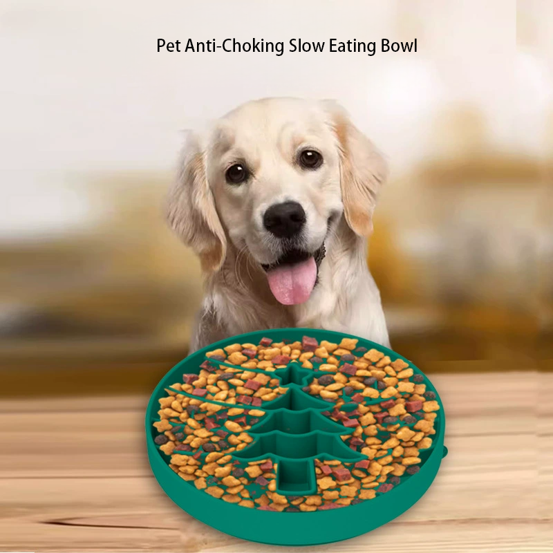 Pet Slow Eating Bowl Factory - Silicone Anti Choking Licking