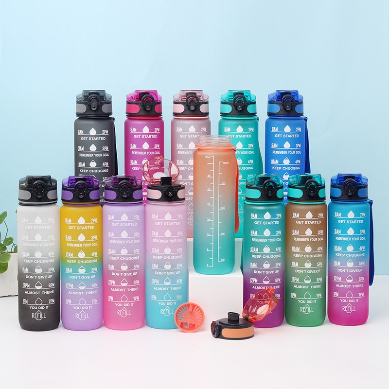 Water Bottle Factory - Straw Shatter Resistant Gradient