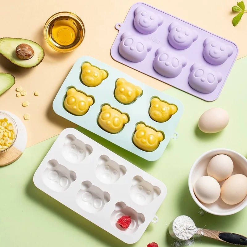 Silicone Baking Mold Factory - Bear Shape Handmade DIY
