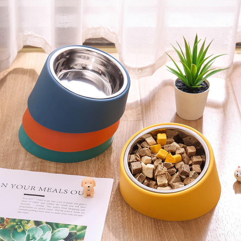 Pet Bowl Factory - Modern Stainless Steel Neck Protecting