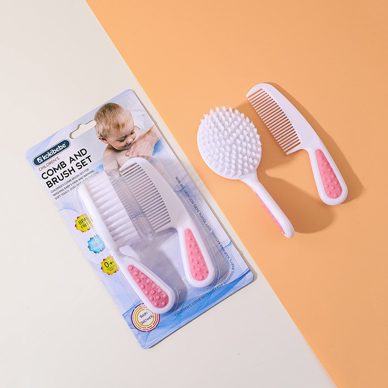 Baby Hair Care Kit Factory - Soft Nylon Bristle Brush Comb