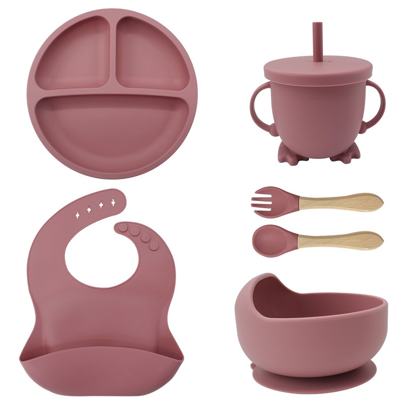 Baby Tableware Set Factory - Biodegradable Silicone Spoon