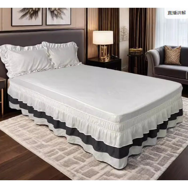 Bed Skirt Factory - Pretty Microfiber Wrinkle Resistant