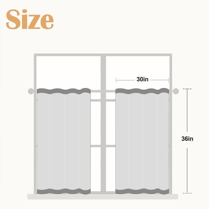 Ruffle Shower Curtain Factory - 2 Pack Handcrafted Bow