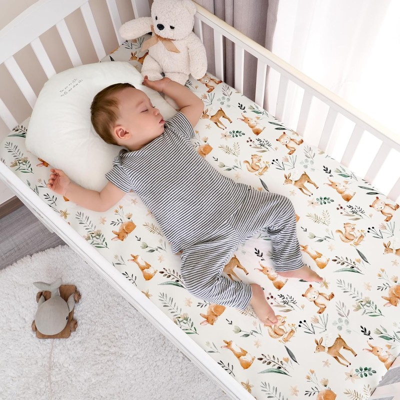 Baby Mattress Sheet Factory - 100%cotton Jersey Printed Fitted