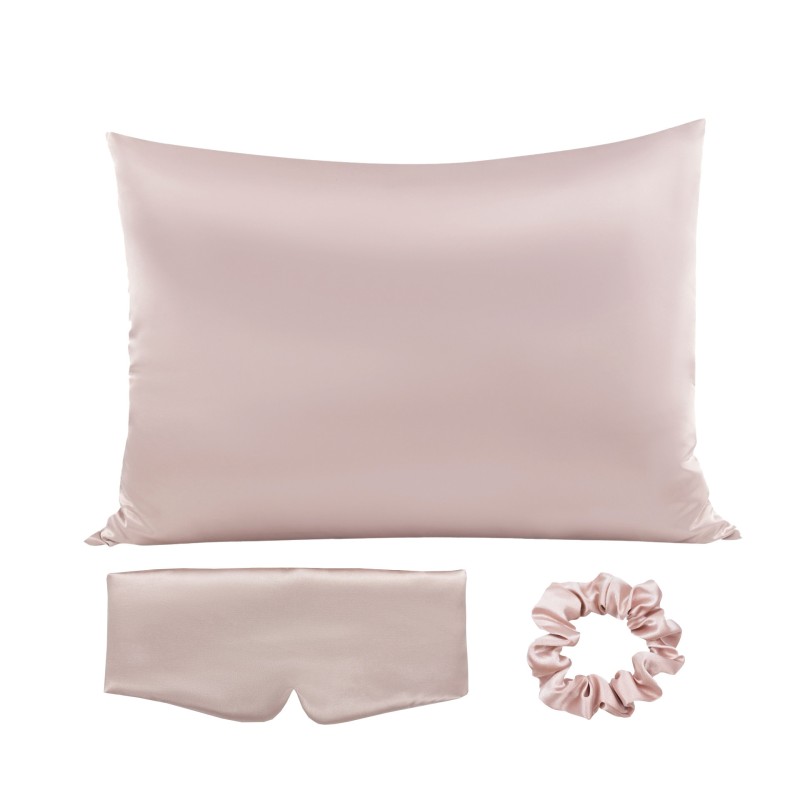 Satin Sleep Set Factory - Silk-like Pillowcase Gift Set