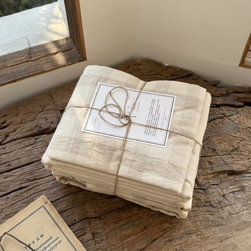 Linen Duvet Cover Set Factory - 100% Flax Boho French Linen