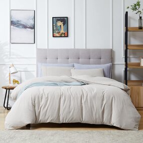 Linen Duvet Cover Set Factory - 100% French Flax Breathable