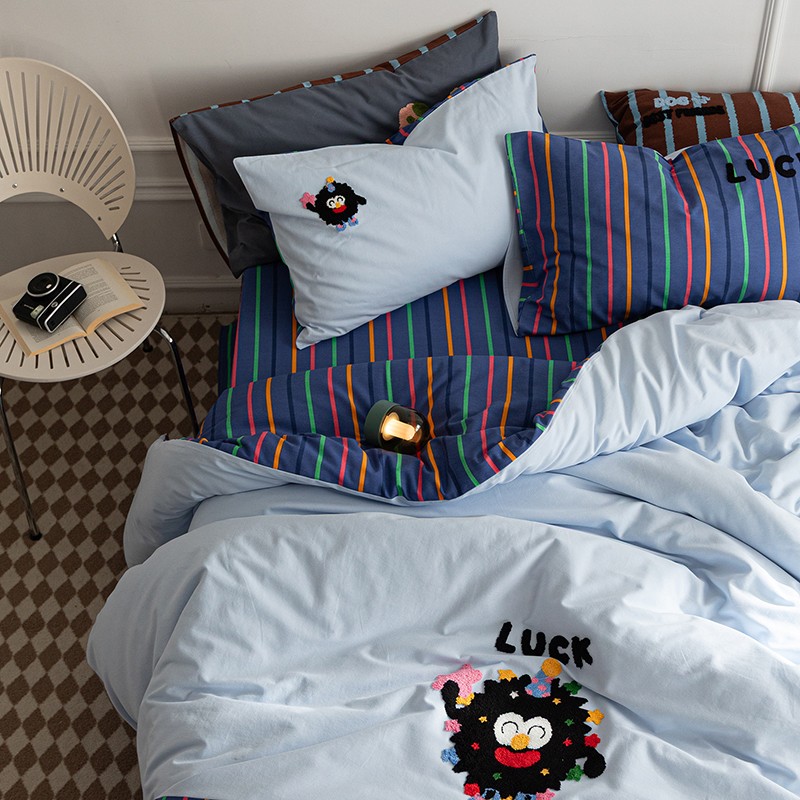 Kid's Duvet Cover Set Factory - 100% Cotton Cute Cartoon