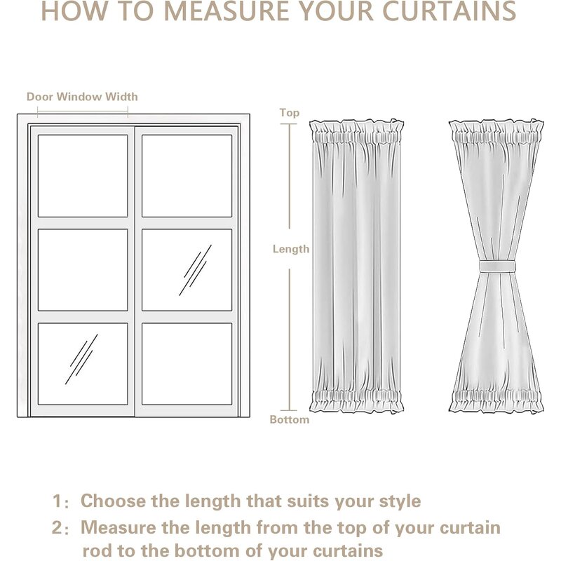 Semi Sheer Curtains Factory - Cream Polyester Rod Pocket