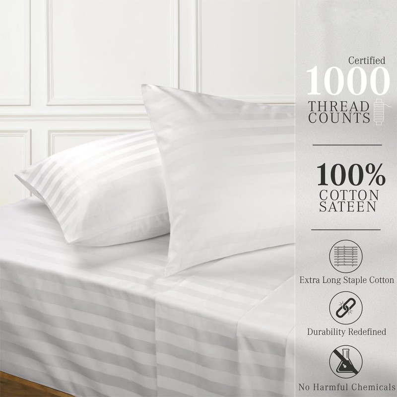 Egyptian Cotton Sheets Factory - 300 Thread Count Hotel Luxury