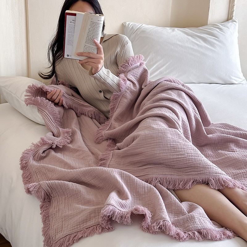 Cotton Gauze Blanket Factory - Woven King Size 4 Layers