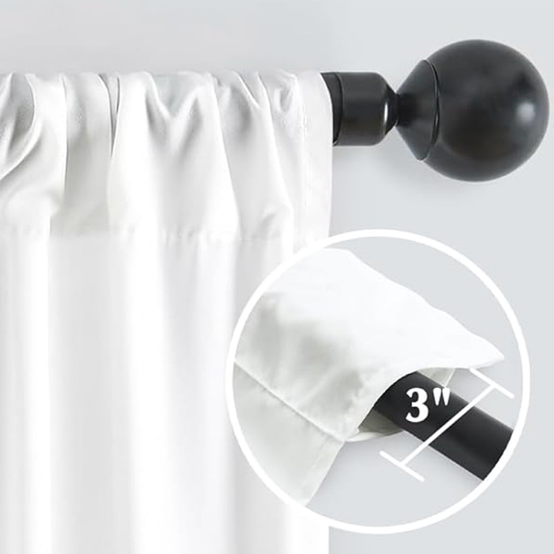 Curtain Rod Factory - UV Resistant Floating No Drill