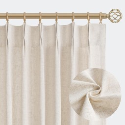 Linen Sheer Curtains Factory - Modern Luxury Light Vertical