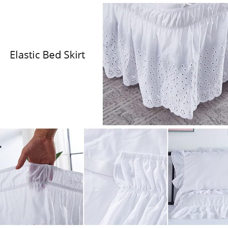 Bed Skirt Factory - Thicken Ruffles Embroidered Craft