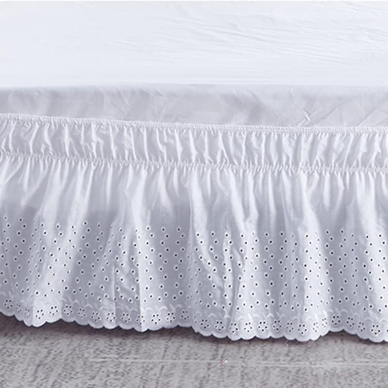 Bed Skirt Factory - Thicken Ruffles Embroidered Craft